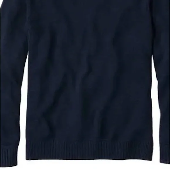 NWT MENS L Lg Banana Republic Merino Black Crewneck Sweater Minimalist Design - Picture 7 of 11